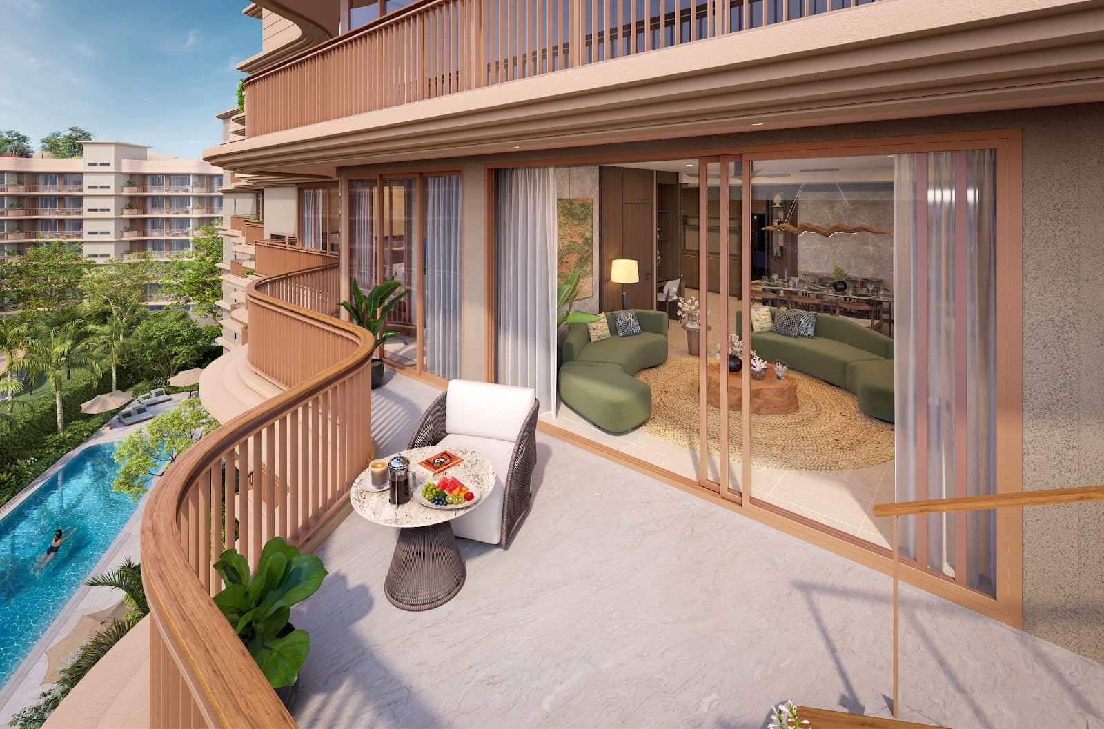 Bellaguna Golf Residences pool area