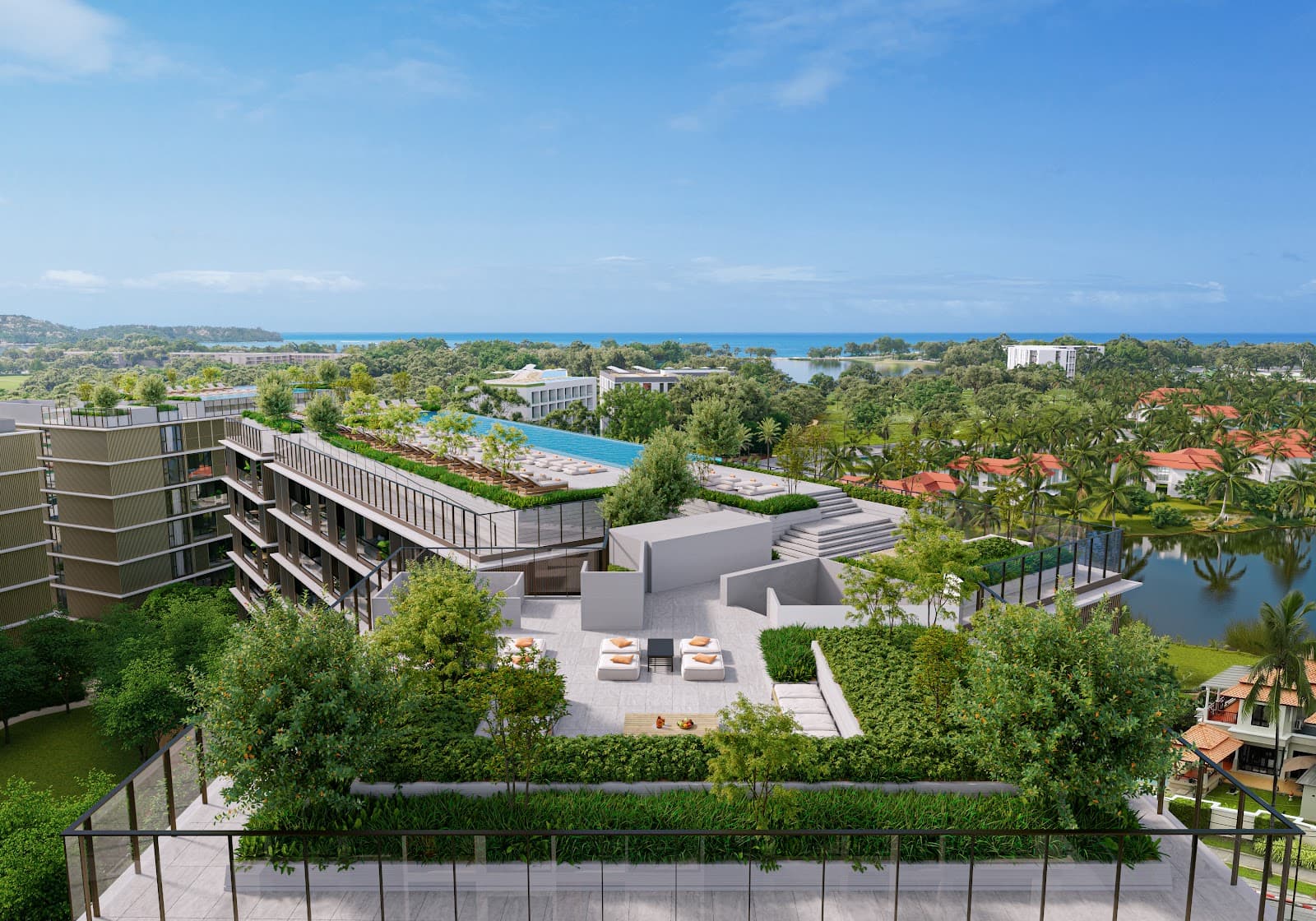 Laguna Lake Residences Aster landscaped exterior