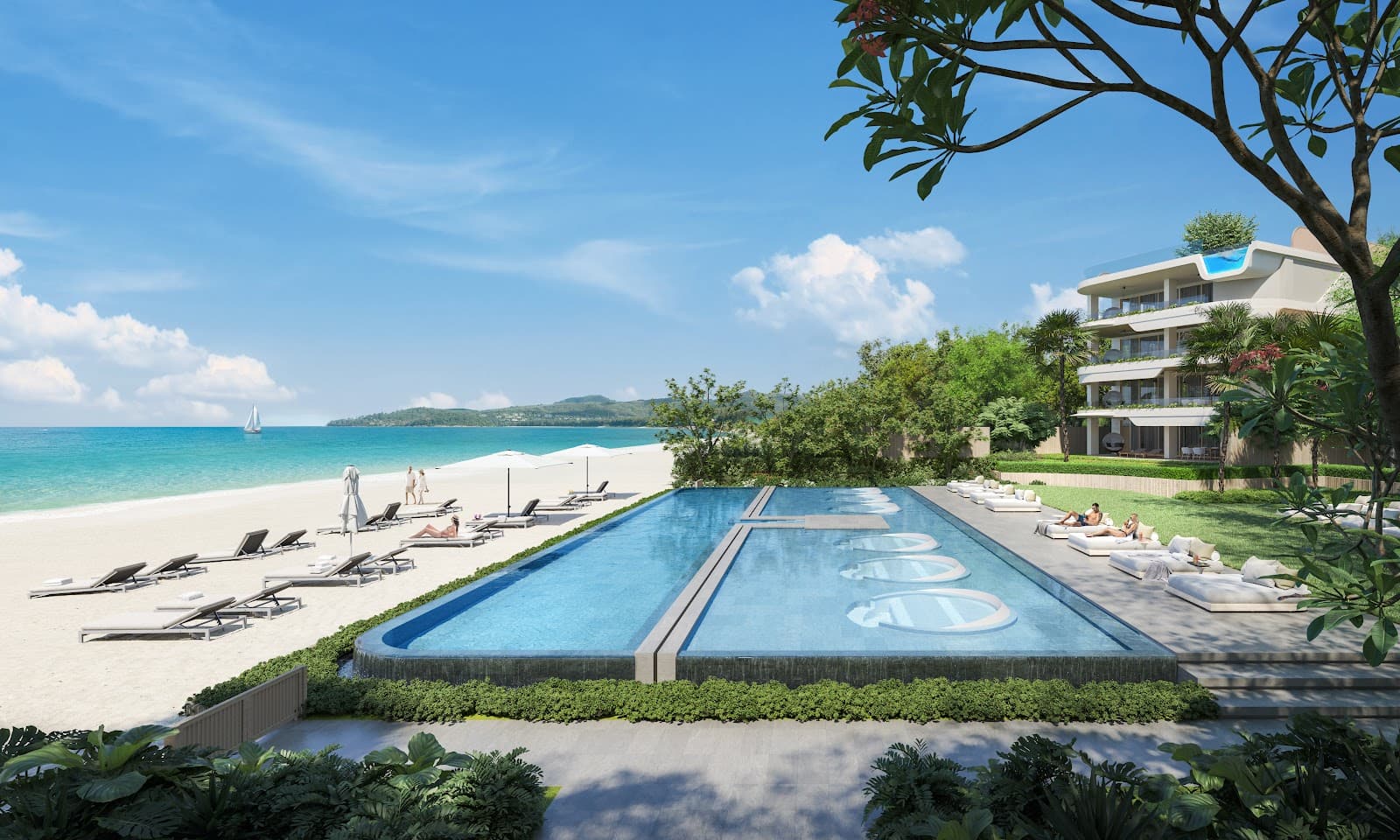 Banyan Tree Beach Residences Oceanus exterior