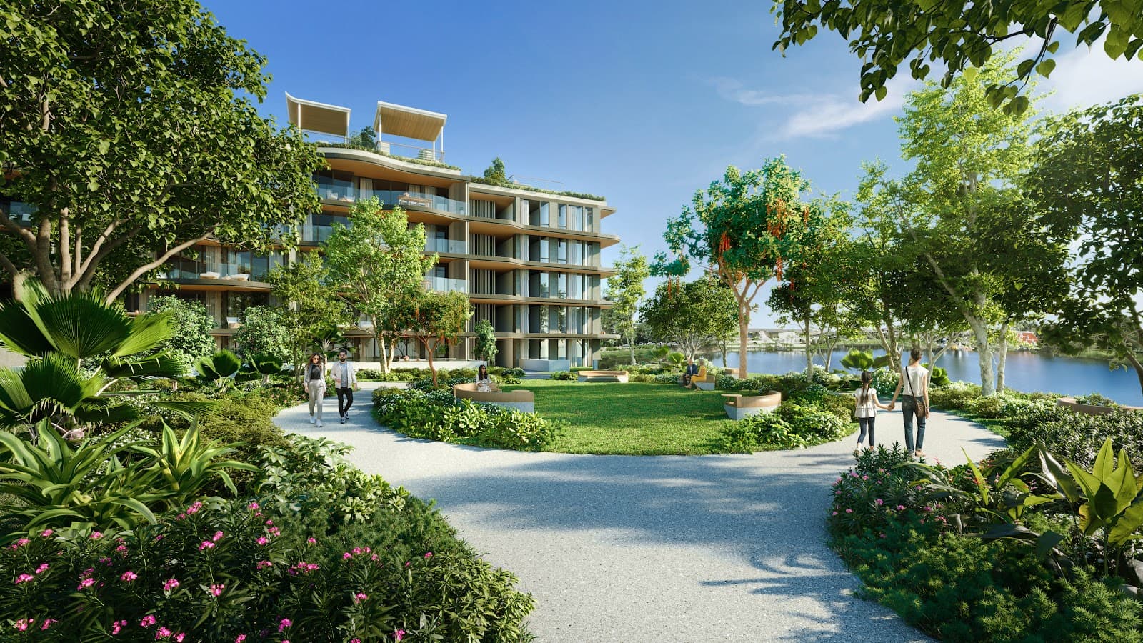 Bellaguna Lake Residences exterior facade