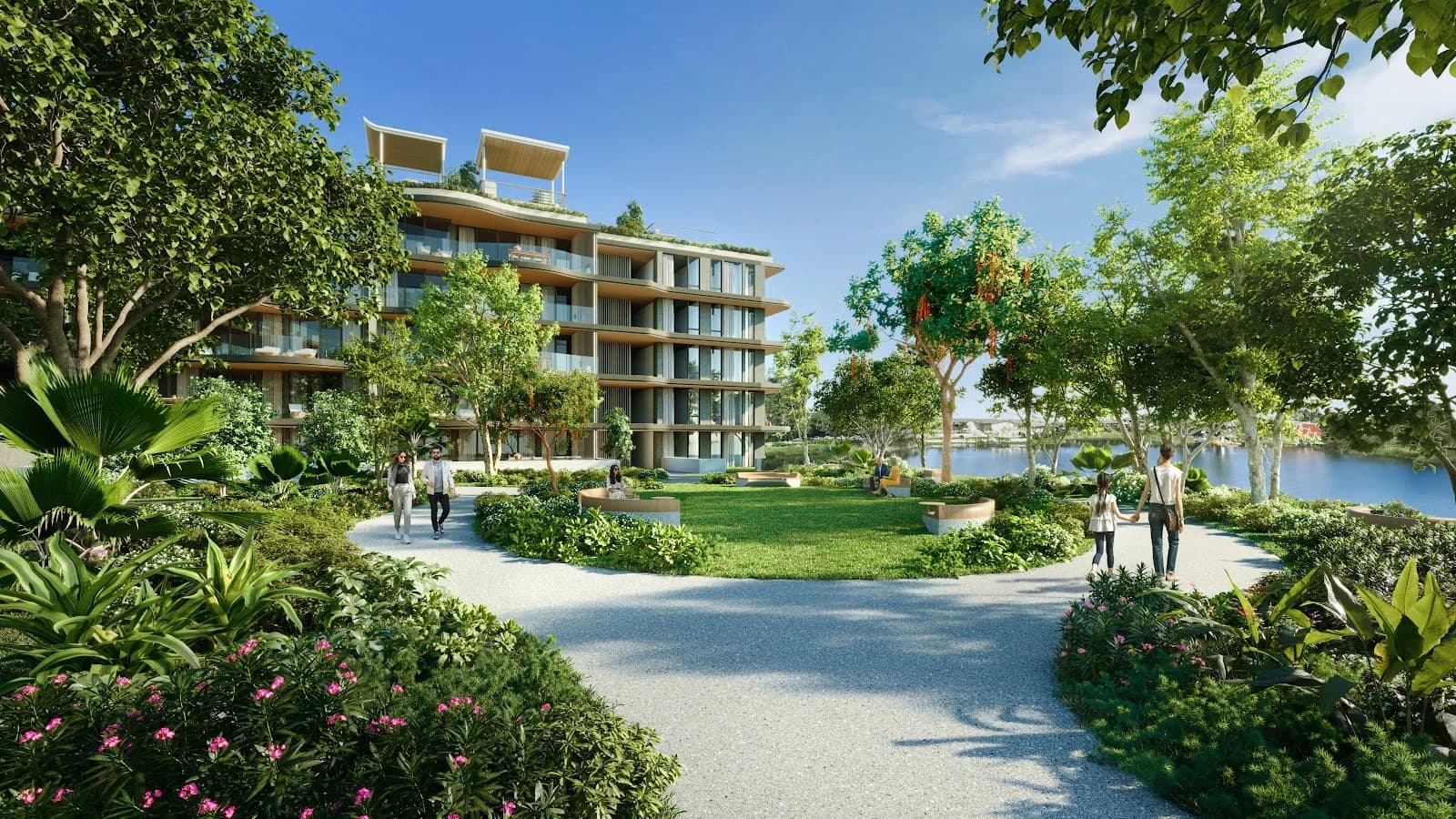 Bellaguna Lake Residences exterior facade