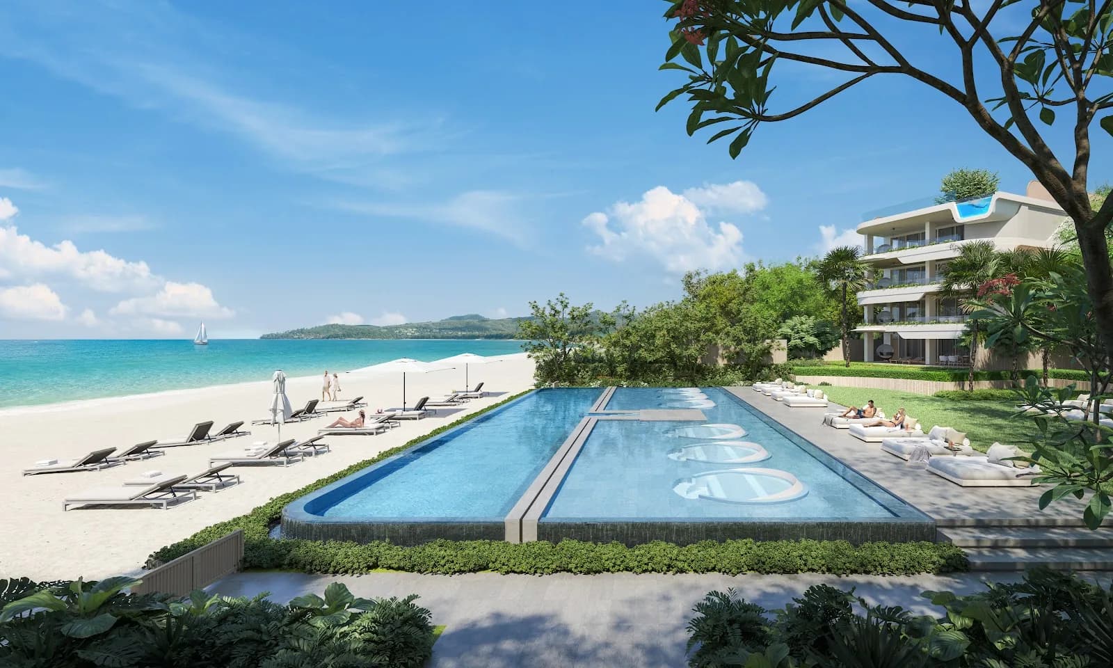 Banyan Tree Beach Residences Oceanus exterior
