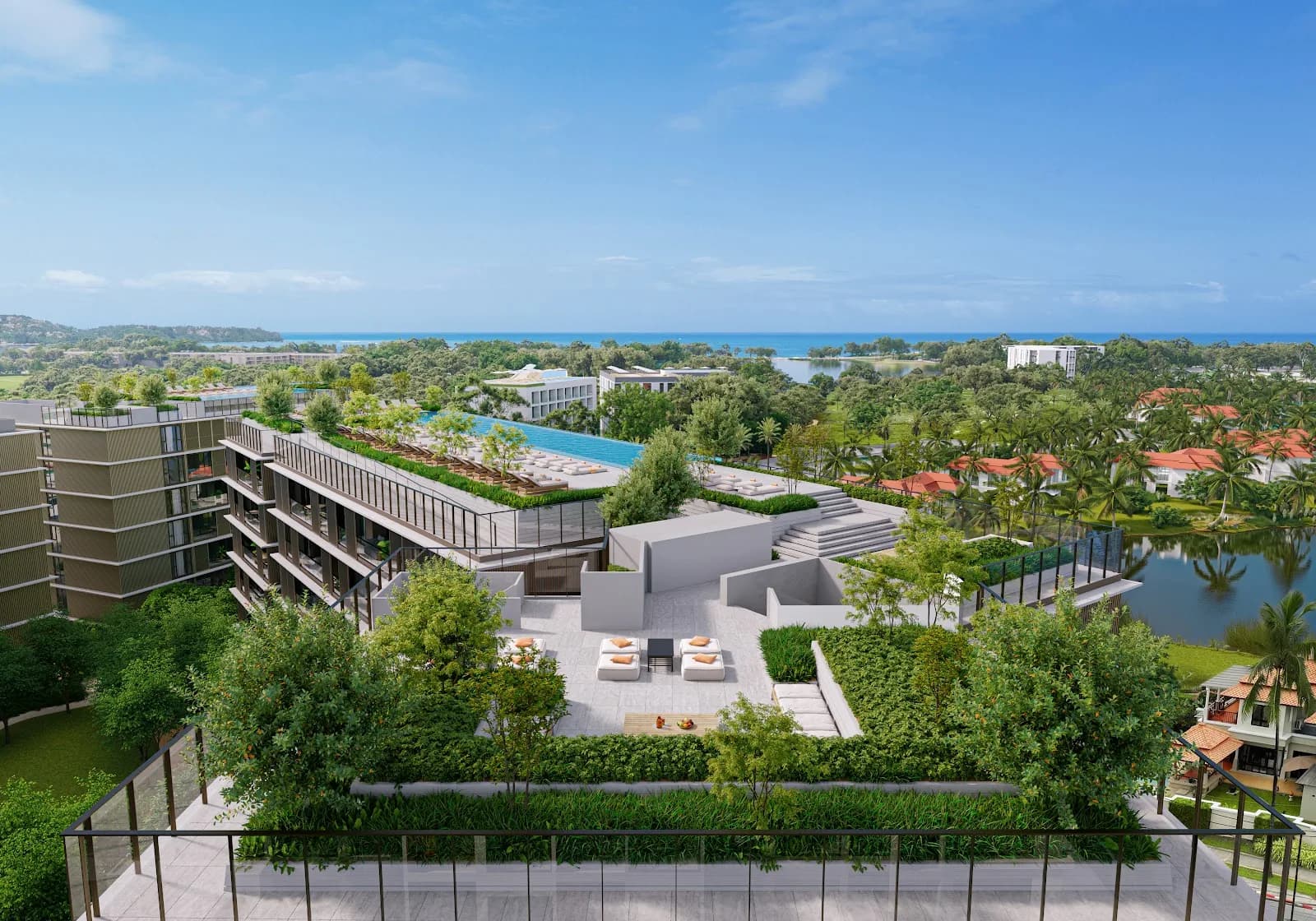 Laguna Lake Residences Aster landscaped exterior