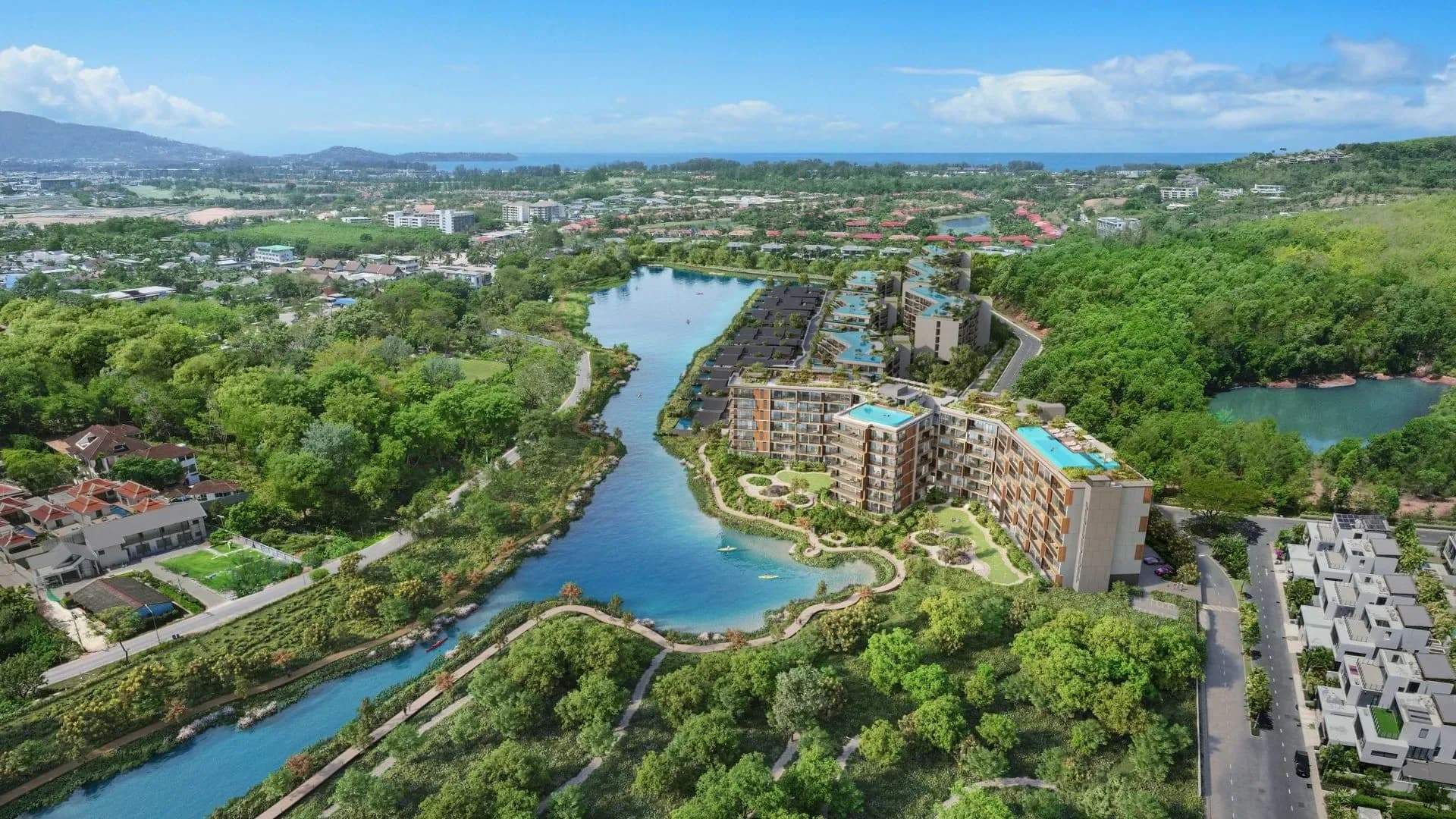 Skypark Elara Lakelands Phuket exterior