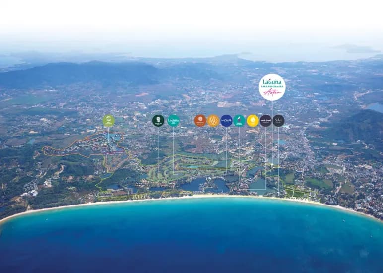 Laguna Lake Residences Aster aerial map