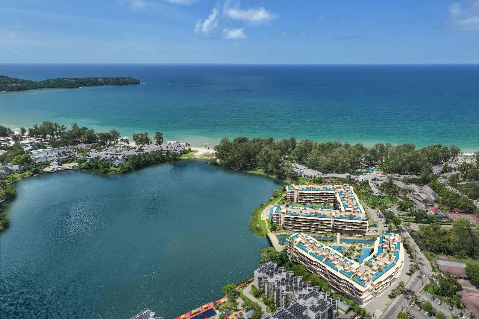 Laguna Beach Residences Bayside lagoon setting