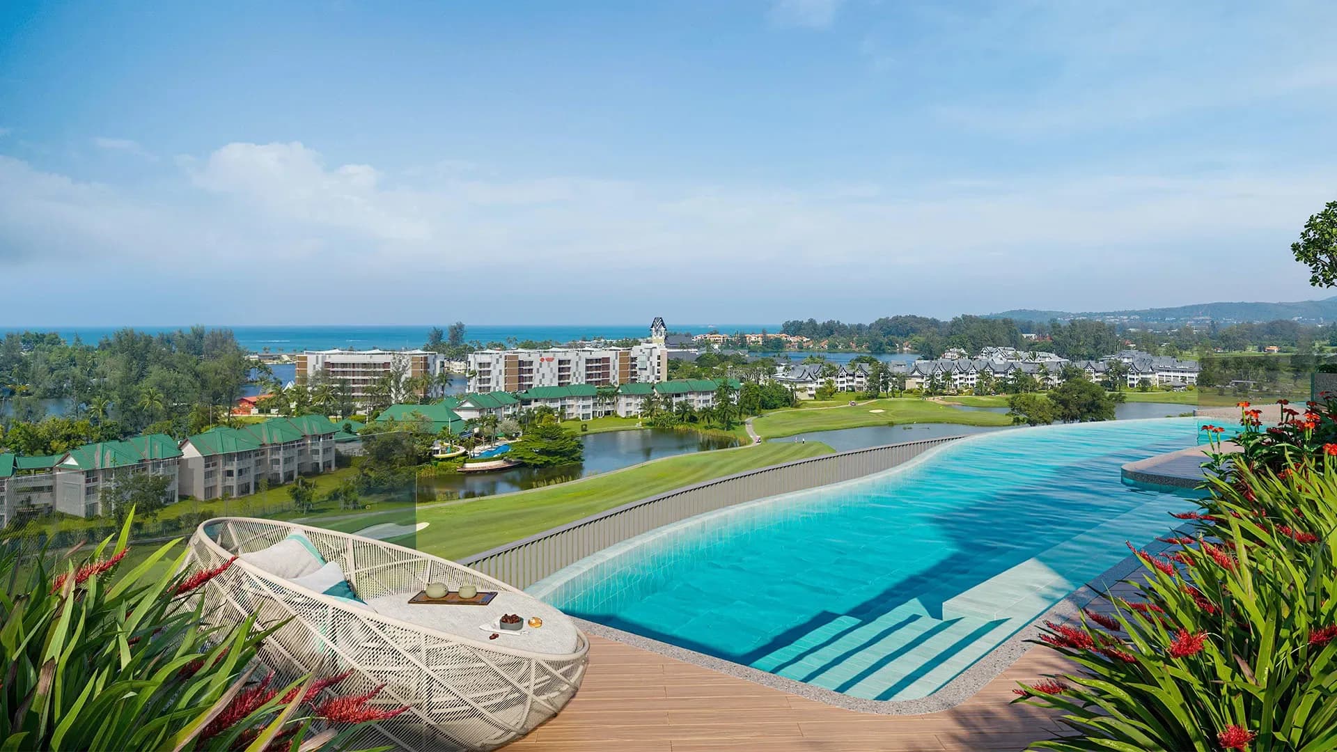 Angsana Golf Residences Topaz penthouse rooftop